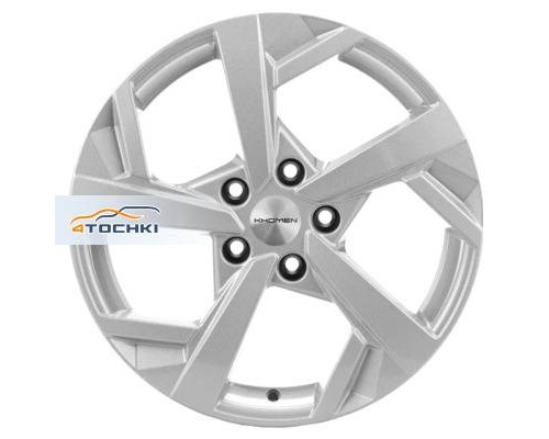 Диски Khomen Wheels 7x17/5x112 ET43 D57,1 KHW1712 (Karog/Octavia/Tiguan) F-Silver