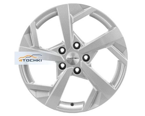 Диски Khomen Wheels 7x17/5x114,3 ET45 D66,1 KHW1712 (Teana/X-Trail) F-Silver