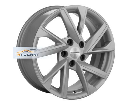 Диски Khomen Wheels 7x17/5x108 ET40 D60,1 KHW1714 (Chery tiggo 7pro) F-Silver