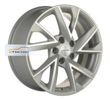 Диски Khomen Wheels 7x17/5x114,3 ET45 D67,1 KHW1714 (CX-5/i40/X-Trail) F-Silver-FP