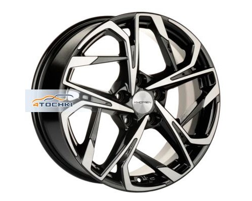 Диски Khomen Wheels 7x17/5x114,3 ET45 D60,1 KHW1716 (CS75) Black-FP