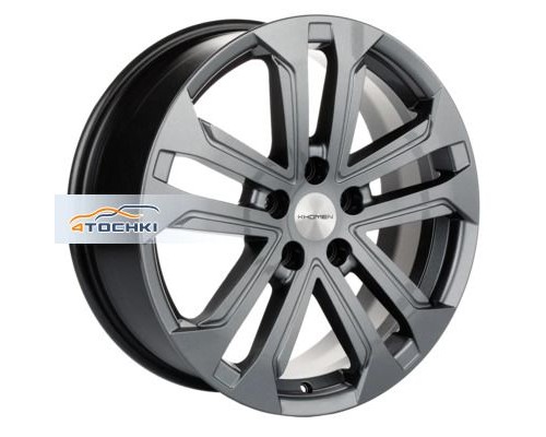 Диски Khomen Wheels 7x18/5x114,3 ET50 D54,1 KHW1803 (Coolray) Gray