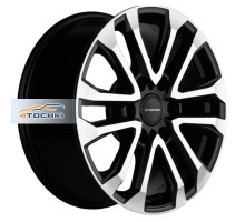 Диски Khomen Wheels 7,5x18/6x139,7 ET30 D106,1 KHW1805 (Fortuner/Hilux) Black-FP