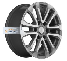 Диски Khomen Wheels 7,5x18/6x139,7 ET30 D106,1 KHW1805 (Fortuner/Hilux) F-Silver-FP