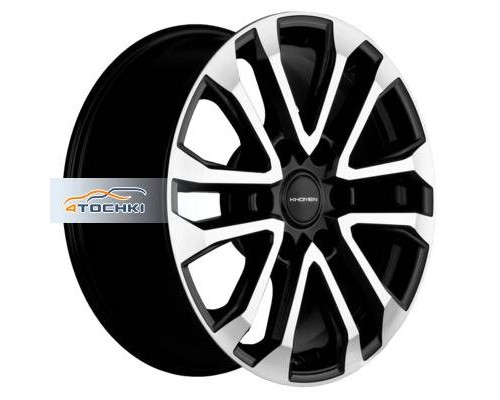 Диски Khomen Wheels 7,5x18/6x139,7 ET45 D93,1 KHW1805 (Mazda BT50) Black-FP
