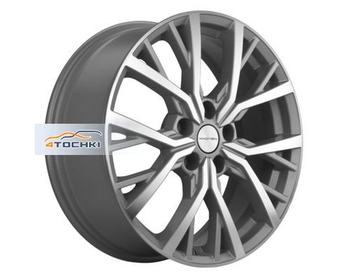 Диски Khomen Wheels 7x18/5x114,3 ET37 D66,5 KHW1806 (Dargo/Jolion) F-Silver-FP