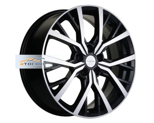 Диски Khomen Wheels 7x18/5x114,3 ET35 D66,1 KHW1806 (Koleos) Black-FP