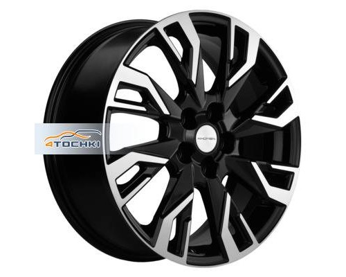 Диски Khomen Wheels 7x18/5x114,3 ET37 D66,5 KHW1809 (Dargo/Jolion) Black-FP