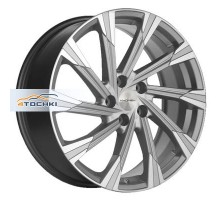 Диски Khomen Wheels 7,5x19/5x114,3 ET45 D67,1 KHW1901 (Mazda CX-5/CX8) Brilliant Silver-FP