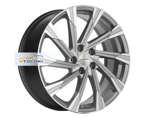 Диски Khomen Wheels 7,5x19/5x114,3 ET38 D67,1 KHW1901 (Outlander) Brilliant Silver-FP