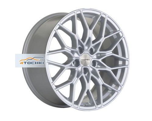 Диски Khomen Wheels 8,5x19/5x112 ET30 D66,6 KHW1902 (A4/5/6/7/Q3/Q8) Brilliant Silver