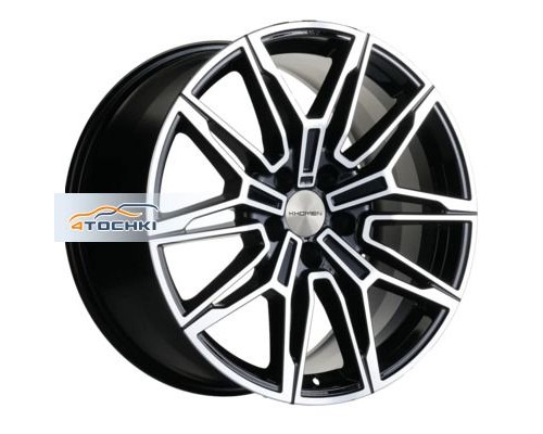 Диски Khomen Wheels 8,5x19/5x112 ET30 D66,6 KHW1904 (A4/5/6/7 Q3-Q8) Black-FP