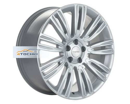 Диски Khomen Wheels 8,5x20/5x108 ET45 D63,4 KHW2004 (Velar) Brilliant Silver