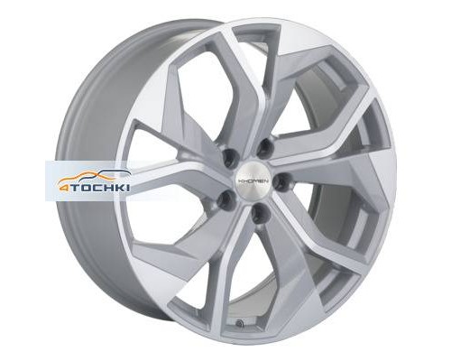 Диски Khomen Wheels 8,5x20/5x112 ET20 D66,5 KHW2006 (Q8) Brilliant Silver-FP