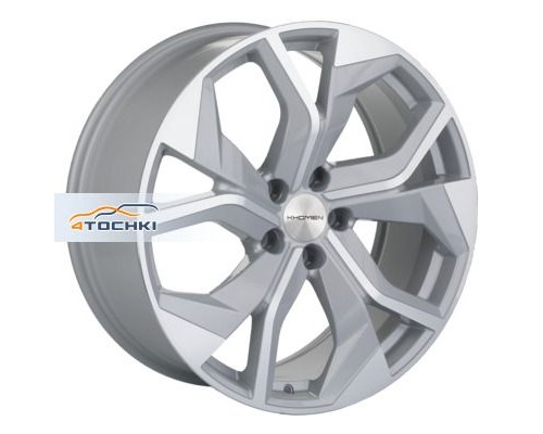 Диски Khomen Wheels 8,5x20/5x112 ET33 D66,6 KHW2006 (Touareg) Brilliant Silver-FP