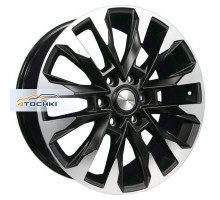 Диски Khomen Wheels 8x20/6x139,7 ET60 D95,10 KHW2010 (LC 300) Black-FP matt