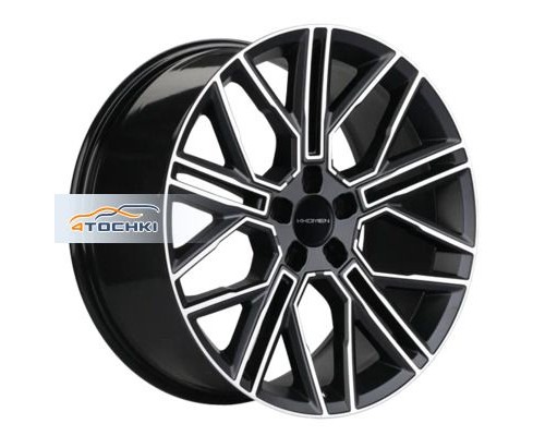 Диски Khomen Wheels 9,5x21/5x120 ET49 D72,6 KHW2101 (RRover) Black-FP matt
