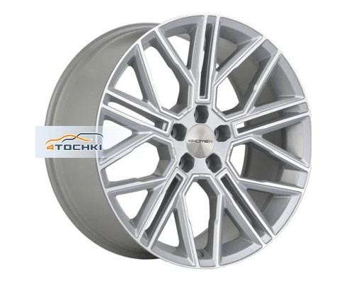 Диски Khomen Wheels 9,5x21/5x120 ET49 D72,6 KHW2101 (RRover) Brilliant Silver-FP