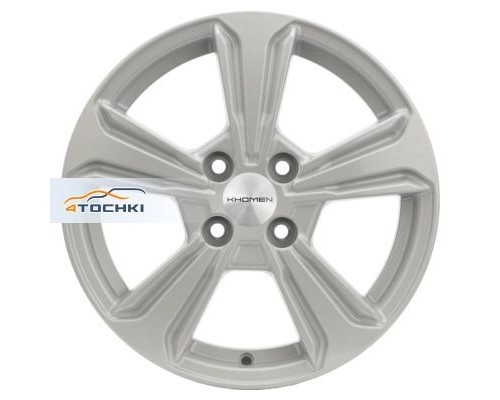 Диски Khomen Wheels 6x15/4x100 ET48 D54,1 KHW1502 (Solaris I) F-Silver