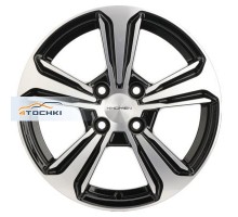 Диски Khomen Wheels 6x15/4x100 ET50 D60,1 KHW1502 (Vesta) Black-FP