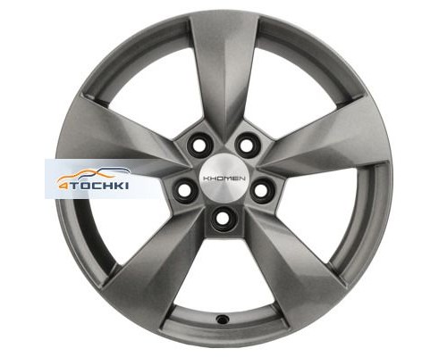Диски Khomen Wheels 6x15/5x100 ET43 D57,1 KHW1504 (Fabia) G-Silver