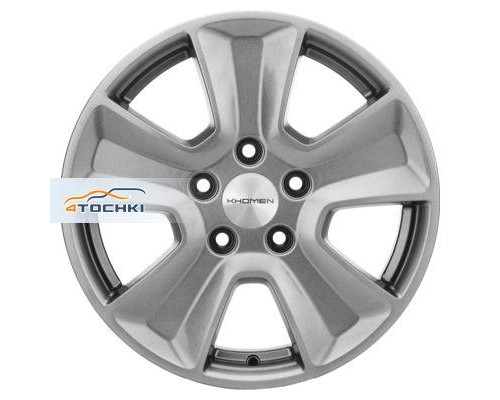 Диски Khomen Wheels 6,5x16/5x114,3 ET50 D67,1 KHW1601 (Ceed) G-Silver