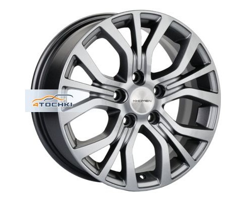 Диски Khomen Wheels 6,5x16/5x114,3 ET45 D67,1 KHW1608 (ix35) G-Silver
