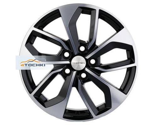 Диски Khomen Wheels 7x17/5x112 ET46 D66,6 KHW1703 (A4) Black-FP