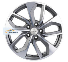 Диски Khomen Wheels 7x17/5x114,3 ET50 D67,1 KHW1703 (CX-5/Seltos/Optima) Gray-FP