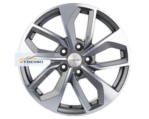 Диски Khomen Wheels 7x17/5x114,3 ET47 D66,1 KHW1703 (Juke) Gray-FP