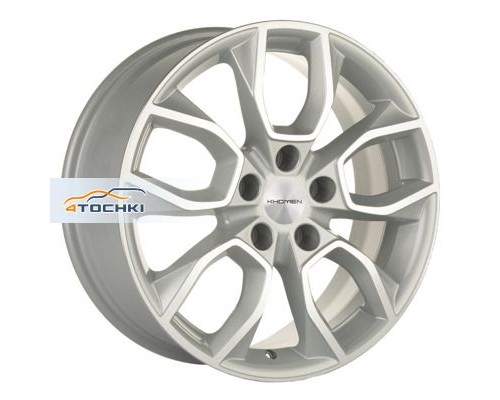 Диски Khomen Wheels 7x17/5x114,3 ET45 D67,1 KHW1713 (CX-5/i40/X-Trail) F-Silver-FP