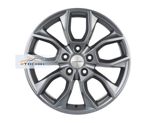 Диски Khomen Wheels 7x17/5x114,3 ET45 D67,1 KHW1713 (CX-5/i40/X-Trail) Gray