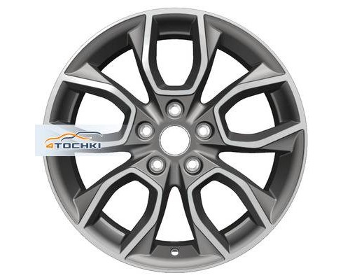 Диски Khomen Wheels 7x17/5x114,3 ET40 D66,1 KHW1713 (Qashqai) Gray-FP