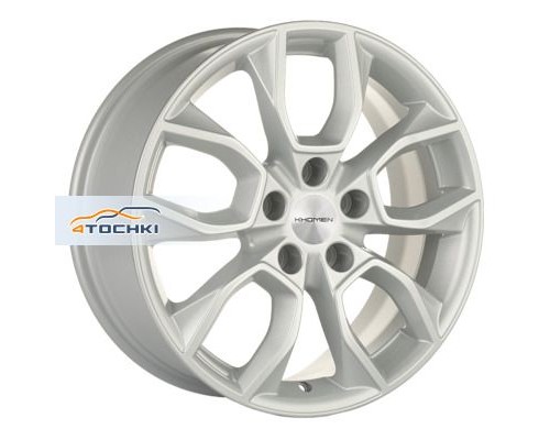 Диски Khomen Wheels 7x17/5x114,3 ET51 D67,1 KHW1713 (Tucson) F-Silver