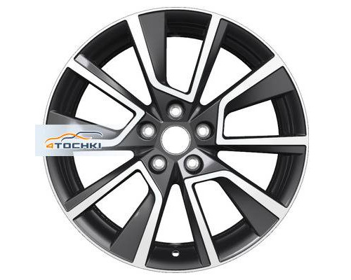Диски Khomen Wheels 7x18/5x112 ET40 D57,1 KHW1802 (Audi Q2) Black-FP