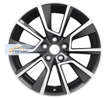 Диски Khomen Wheels 7x18/5x114,3 ET38 D67,1 KHW1802 (Outlander) Black-FP