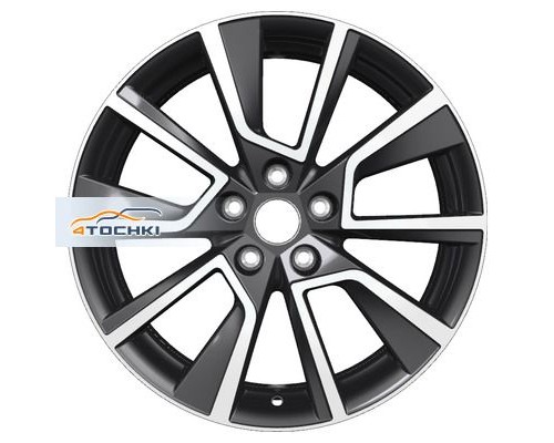 Диски Khomen Wheels 7x18/5x114,3 ET38 D67,1 KHW1802 (Outlander) Black-FP