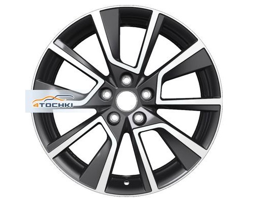 Диски Khomen Wheels 7x18/5x114,3 ET48,5 D67,1 KHW1802 (Sportage) Black-FP