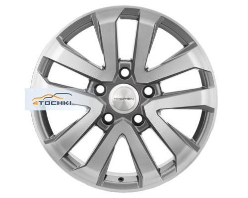 Диски Khomen Wheels 8,5x20/5x150 ET58 D110,1 KHW2003 (LC200/LC100) Gray-FP