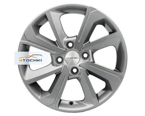 Диски Khomen Wheels 6x15/4x100 ET50 D60,1 KHW1501 (Vesta) Gray