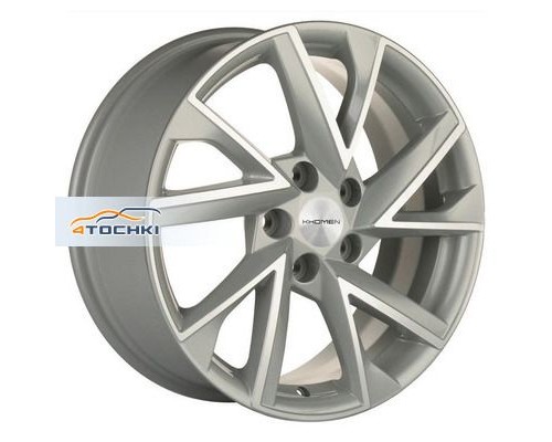 Диски Khomen Wheels 7x17/5x112 ET45 D57,1 KHW1714 (Karog) F-Silver-FP