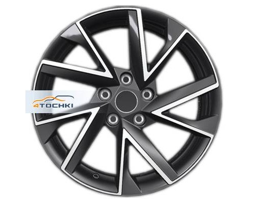 Диски Khomen Wheels 7x17/5x108 ET50 D63,3 KHW1714 (Kuga/Focus) Black-FP