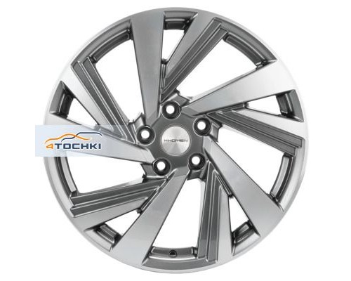 Диски Khomen Wheels 7,5x18/5x114,3 ET39 D60,1 KHW1801 (NX) Gray-FP