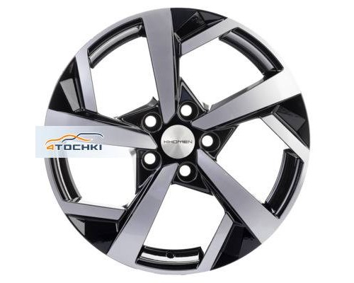 Диски Khomen Wheels 7x17/5x114,3 ET50 D67,1 KHW1712 (CX-5/Seltos/Optima) Black-FP