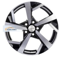 Диски Khomen Wheels 7x17/5x114,3 ET45 D60,1 KHW1712 (Changan/Geely/Lexus/Toyota) Black-FP