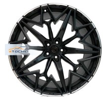 Диски Khomen Wheels 10x22/5x112 ET30 D66,6 ZEUS 2202 (X5/X6/X7/Cullinan) Black matt MR