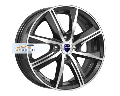 Диски Кик 6x15/4x100 ET50 D60,1 Арнар-оригинал (КС890) Алмаз черный