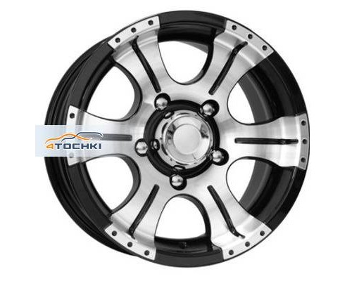 Диски K&K 8x16/5x139,7 ET-15 D110,1 Байконур Джип-рейд (КС465) Алмаз черный