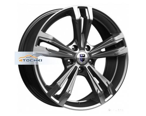 Диски K&K 7x18/5x105 ET38 D56,6 Каррера-оригинал (КС655) Дарк платинум