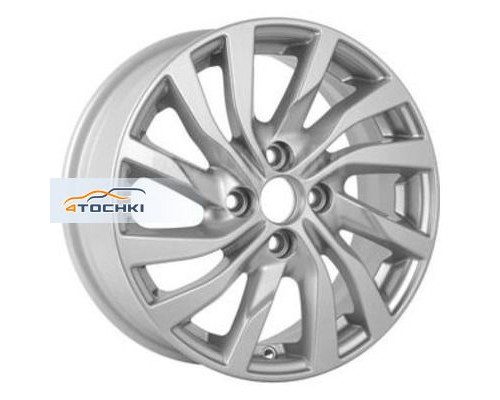 Диски Кик 6x15/4x100 ET50 D60,1 Lada Vesta (КС882) Сильвер